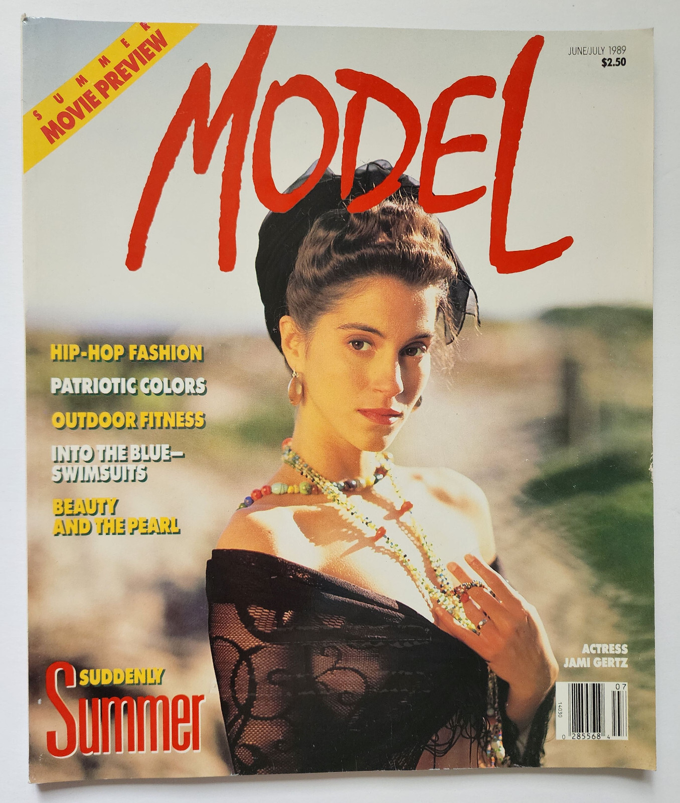 1989 MODEL magazine JAMI GERTZ Ashley Richardson Carmen