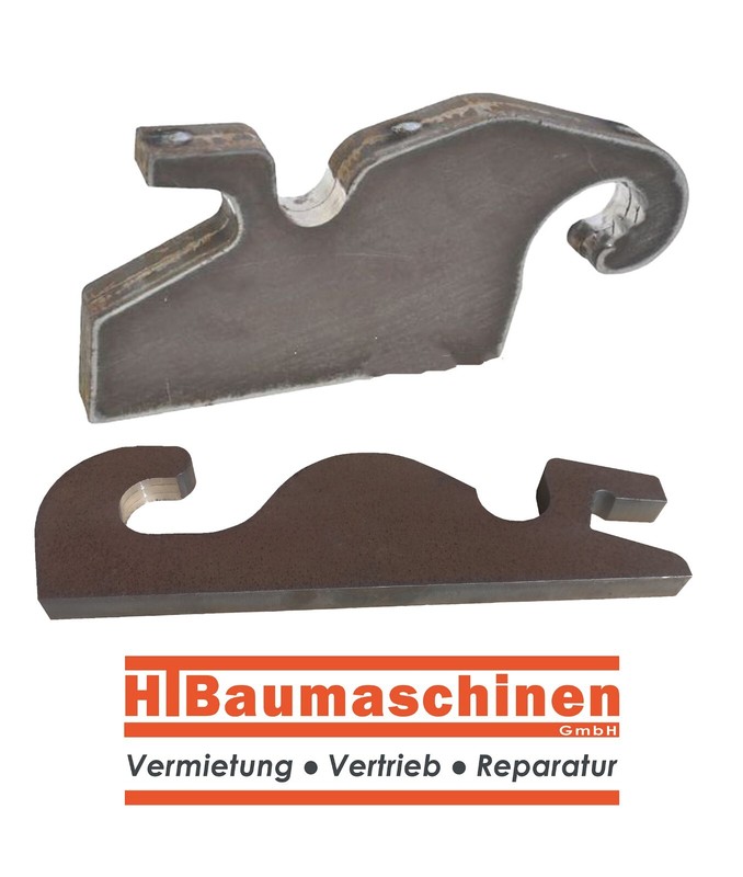 AnschweiÃPlatten Passend FÃ¼R Verachtert Cw05 Schnellwechsler (1paar) Oder Hammer