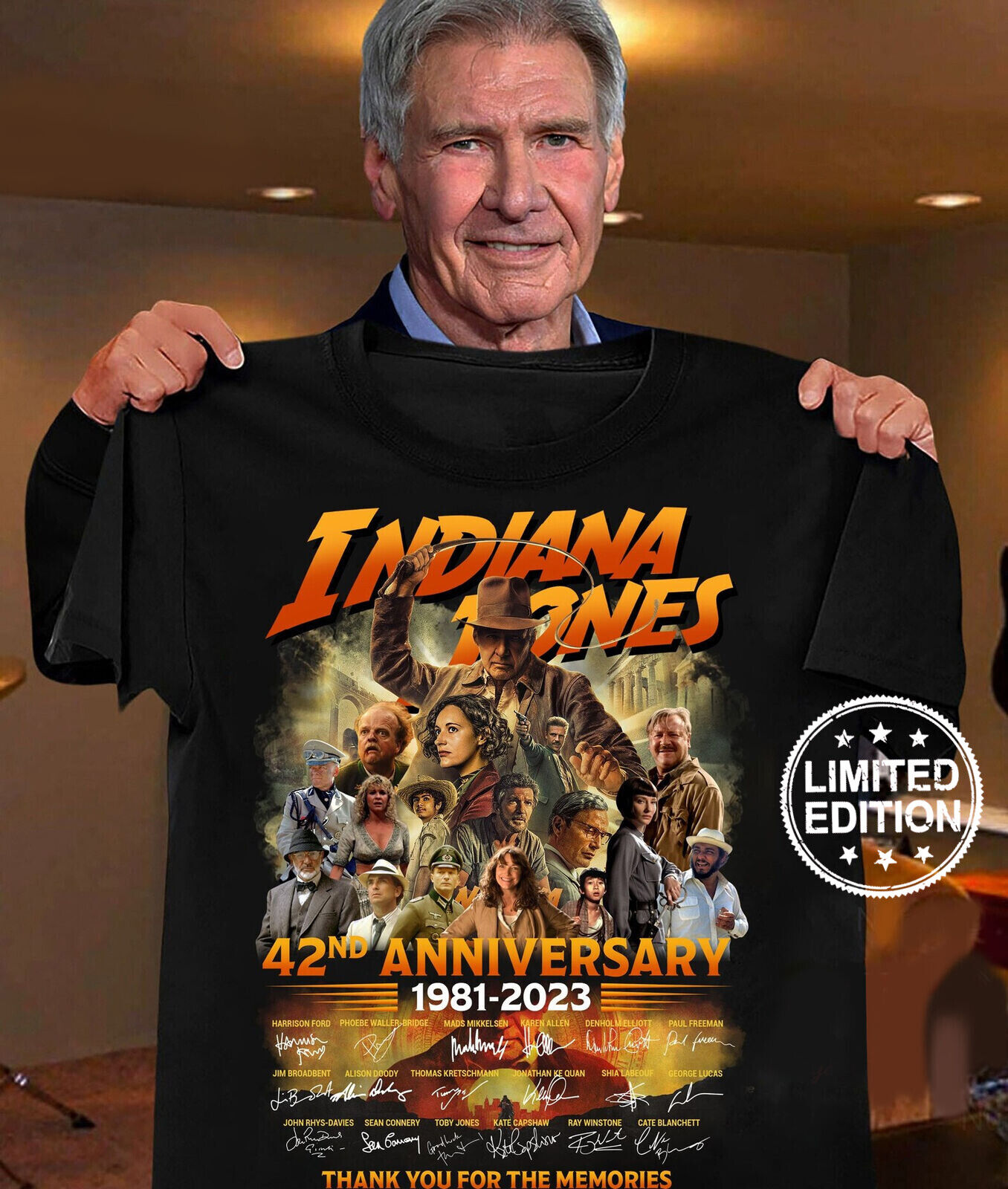 Indiana Jones 42nd Anniversary 1981 2023 Thank You For The Indiana Jones 42nd Anniversary 1981 2023 Thank You For The