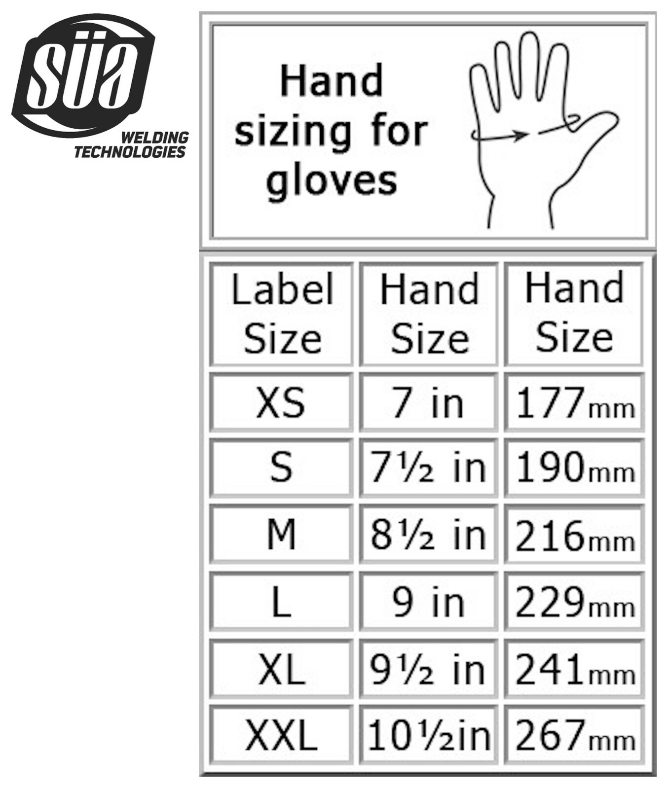 SÜA High-Definition TIG Welding Gloves - White Top Grain