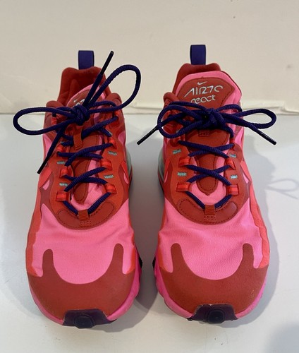 nike air max 270 react pink red
