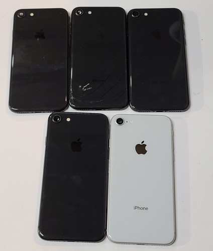 OEM Apple Iphone 8 Original Crack Housing,Mix Colors, Lot Of