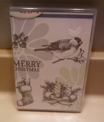 Stampin' Up! Christmas  Themed Stamps Merry Christmas  Stocking