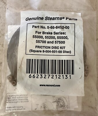 Stearns 5-66-8355-00 Stationary Disc Kit