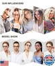 SOJOS Retro Round TR90 Blue Light Reading Glasses Womens Mens Readers Computer Glasses Eyewear Frame SJ9001, Bright Leopard Frame 1.00 x