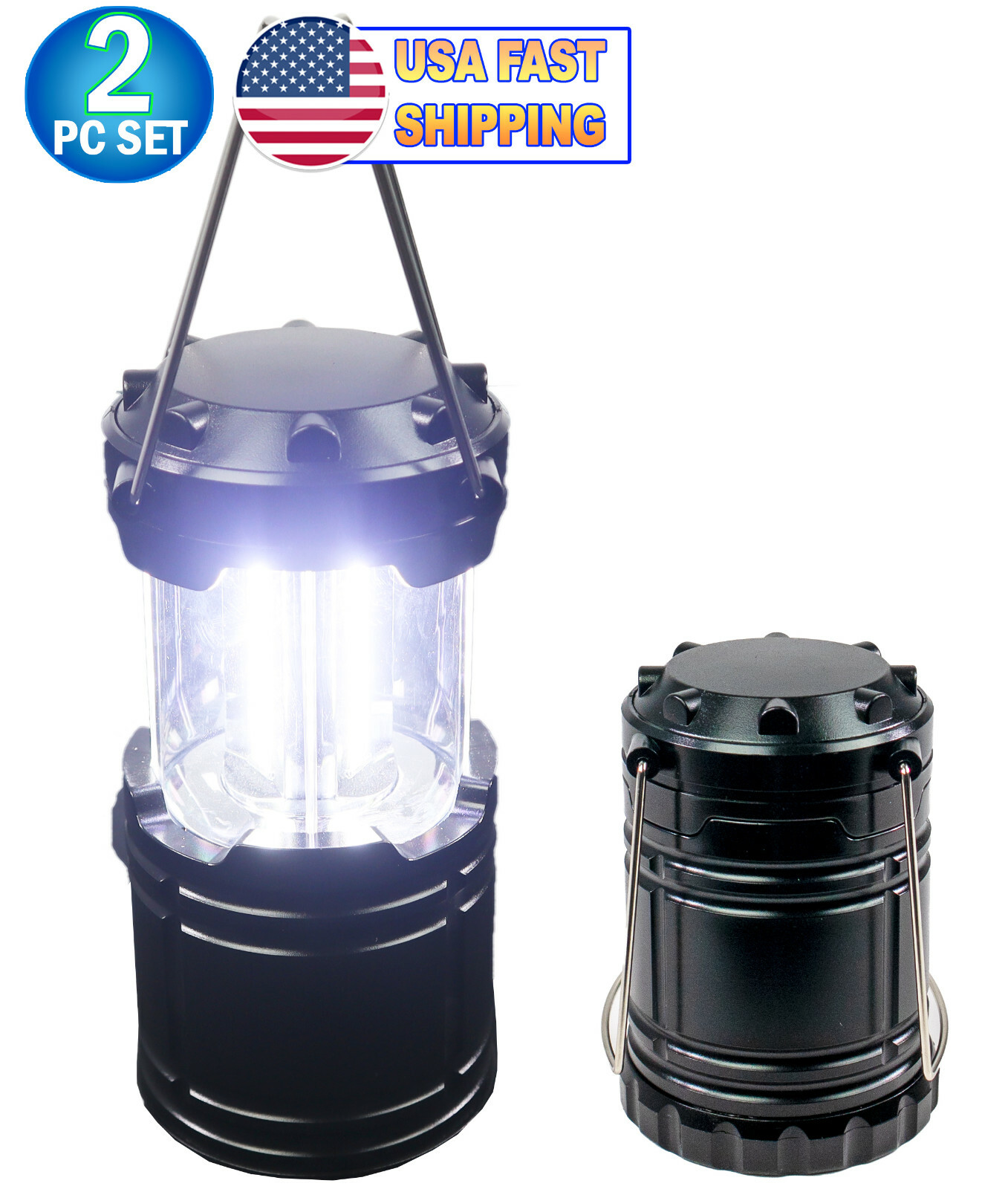 【BALLISTICS 】 XL LANTERN BOX (WL CAMO) New Collapsible COB LED Lantern Ultra Bight Waterproof