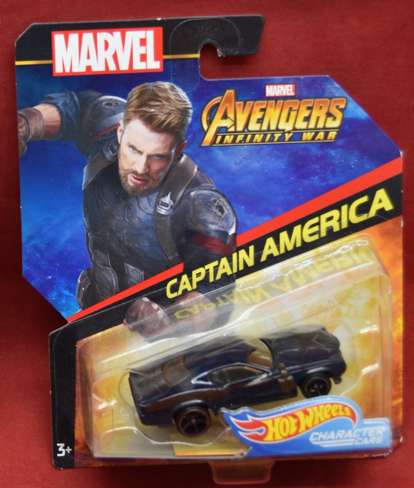 New Sealed Hot Wheels Character Cars Avengers Captain