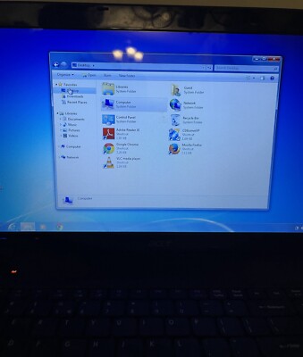 ACER ASPIRE 5336-2615 Model PW72 Laptop WORKS (password protected) needs battery