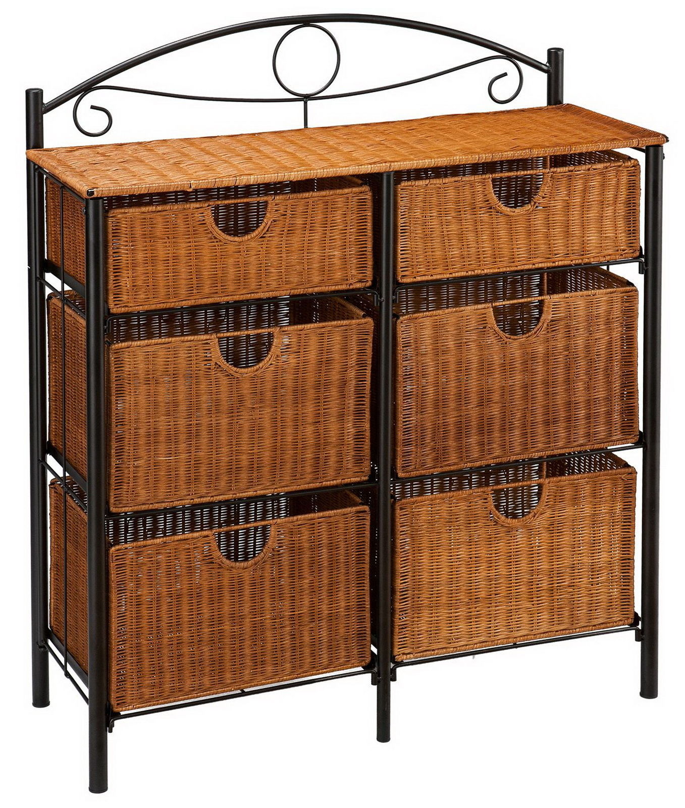 Wicker Dressers and Chests of Drawers