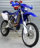 2005 05 YAMAHA WR 450 F ROAD REGISTERED ENDURO HPI CLEAR 1650mls 1 FORMER KEEPER