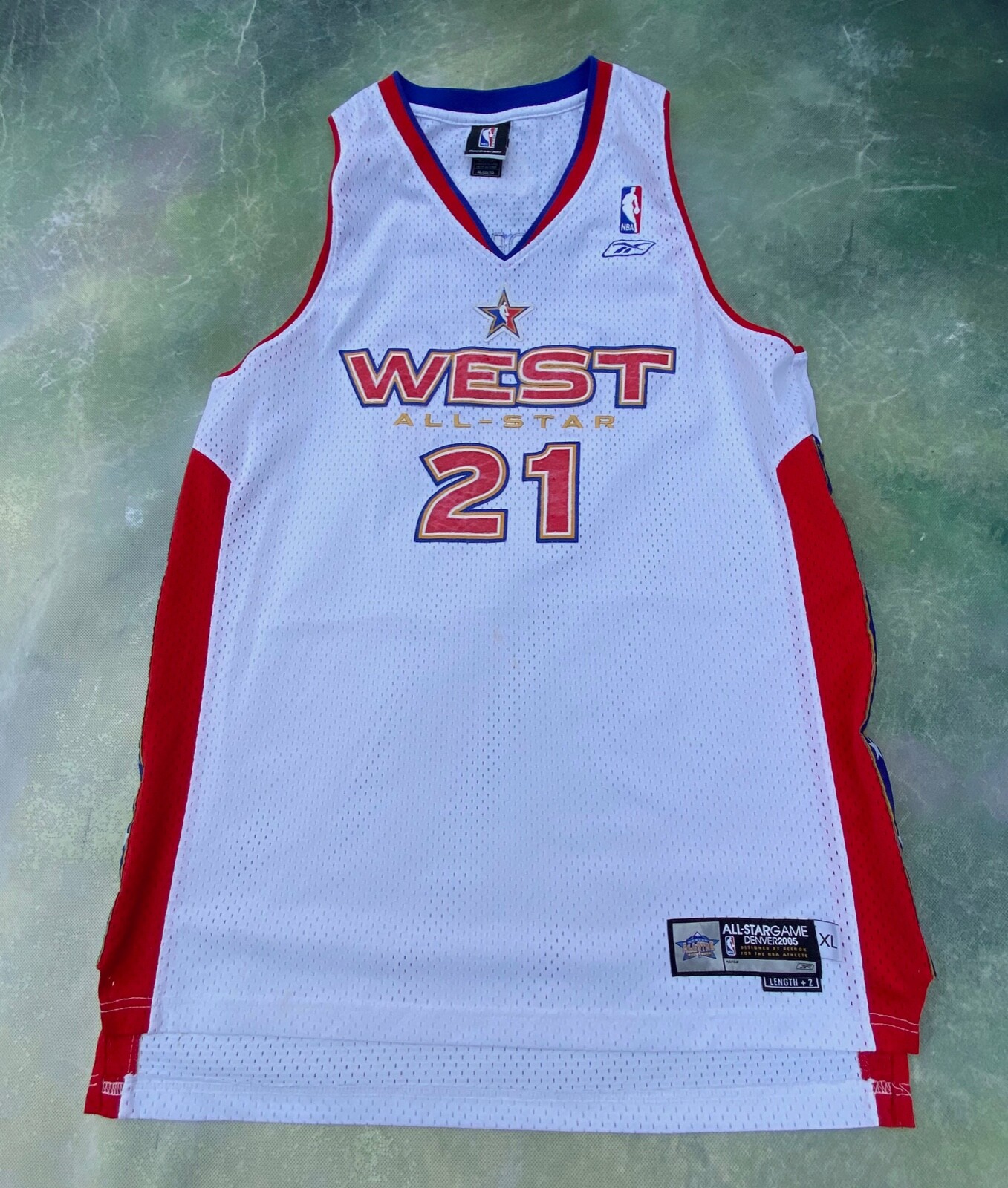 Vintage Reebok NBA 2005 Denver All Star Game Kevin Garnett