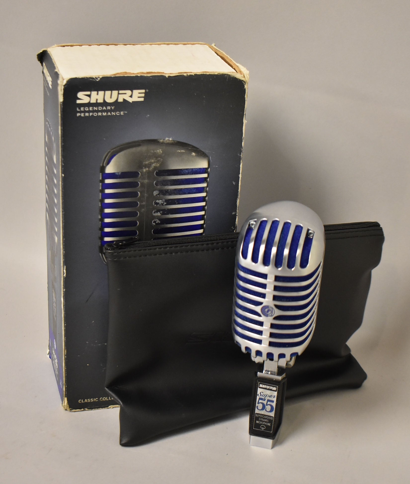 Shure Super 55 Deluxe Vocal Microphone w/Box | eBay