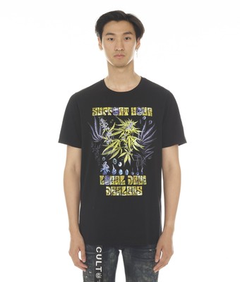 

Культ Индивидуальности Мужская Футболка Support Your Local Dealer, Черный, T-Shirt