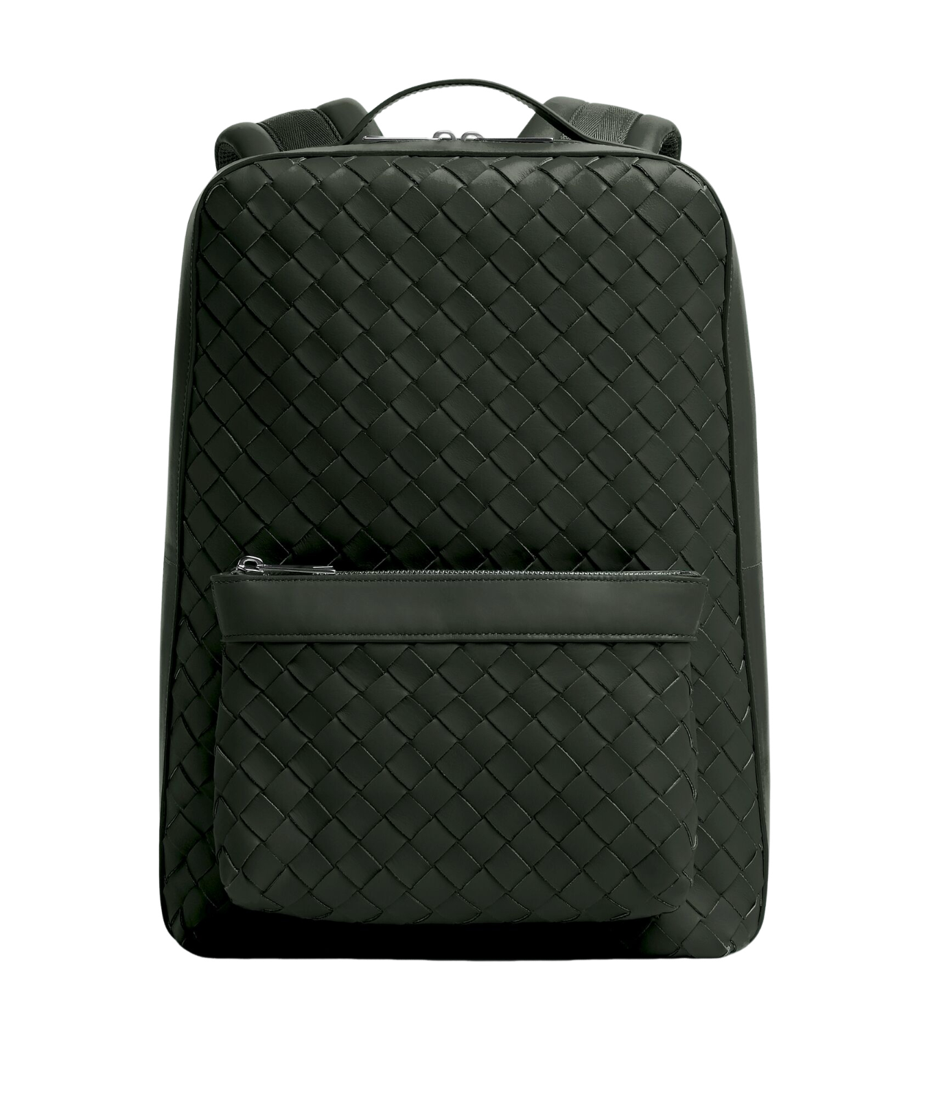 バッグ Bottega Veneta Vintage Brown Backpack Bottega Veneta Vintage Intrecciato Brown Woven Leather Mini