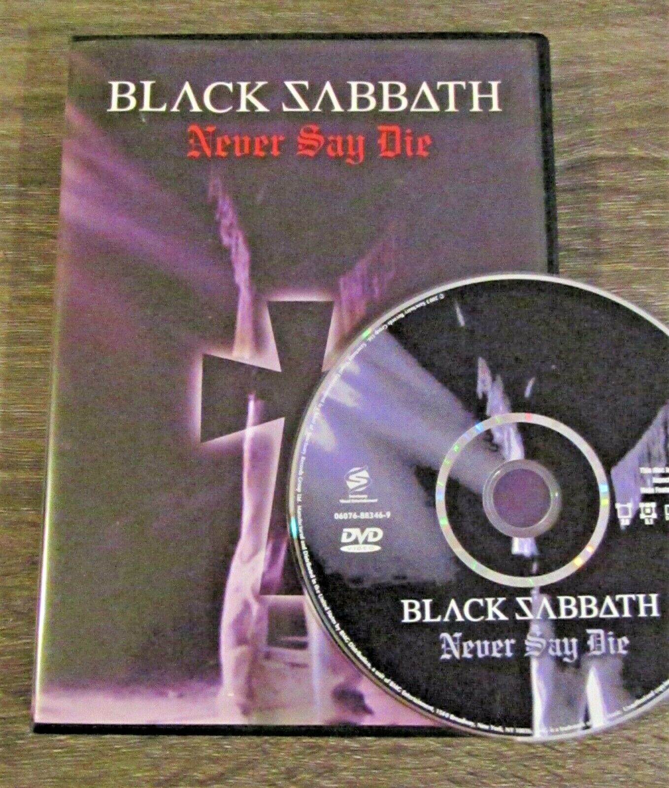 Black Sabbath - Never Say Die: Live in 1978 (DVD, 2003) Ozzy