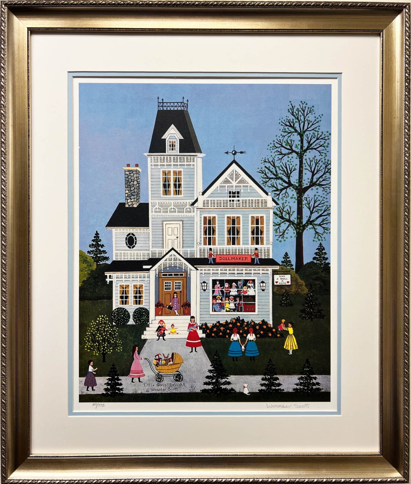 ジェーン・ウースター・スコット Jane Wooster Scott リトグラフ Jane Wooster Scott QUEEN OF THE TRAIL Hand Signed Limited