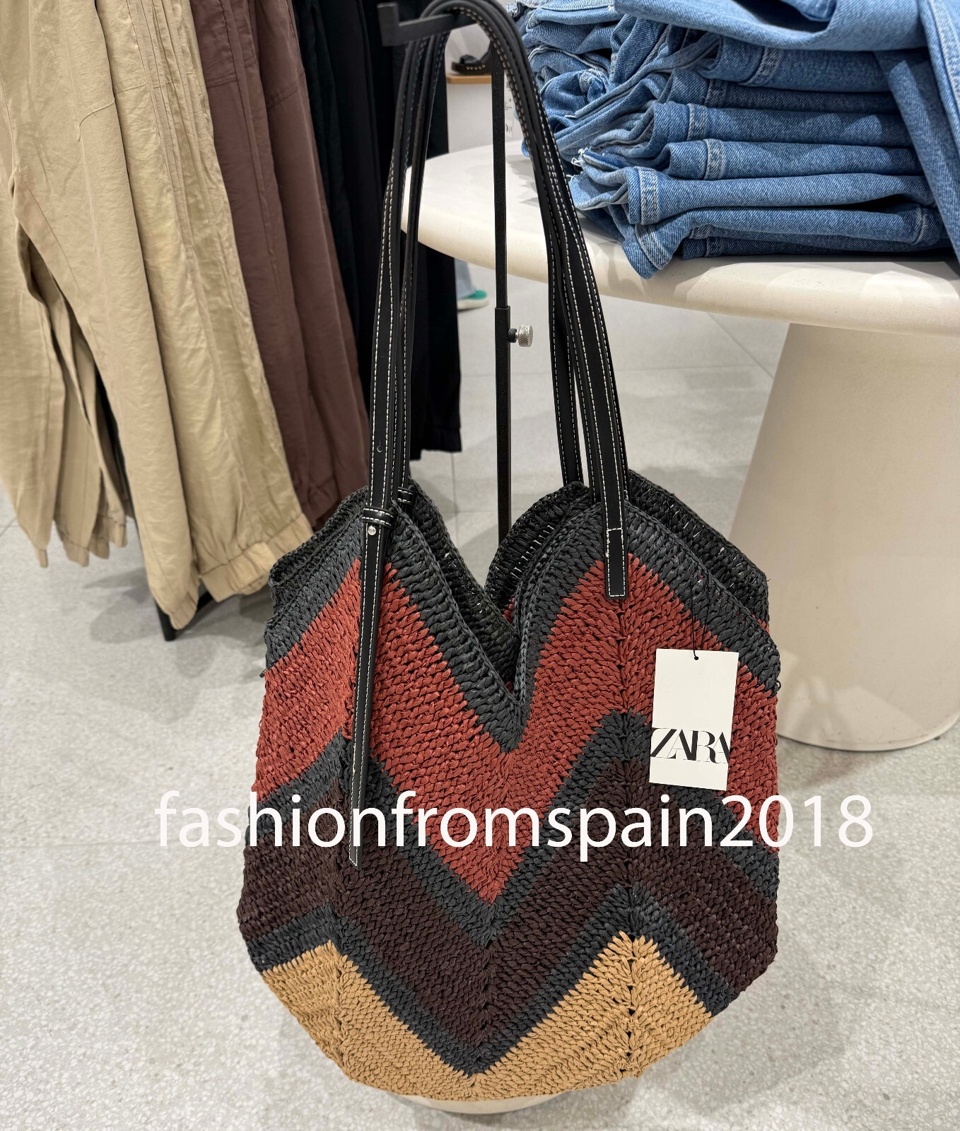 ZARA NEW WOMAN BRAIDED MAXI SHOPPER 6020/510/202 | eBay