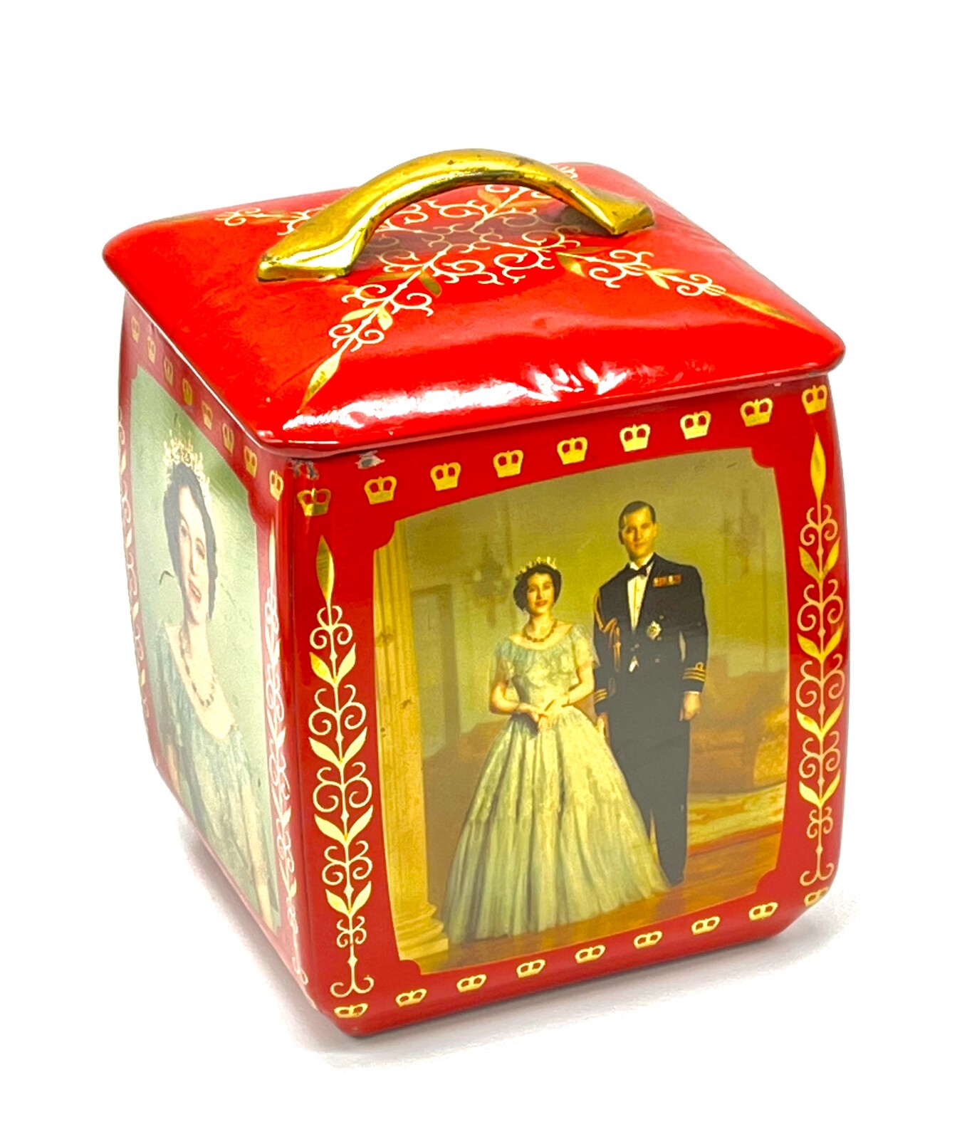Queen Elizabeth II Coronation Toffee Tin Edward Sharp & Sons