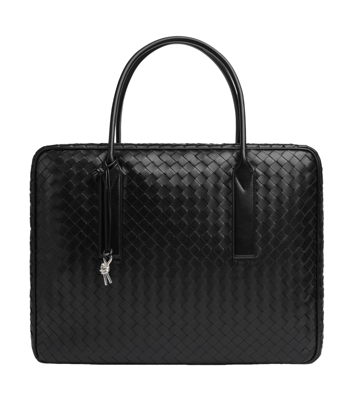 バッグ BOTTEGA VENETA hand bag black Bottega Veneta - Black Intrecciato Leather Shoulder Bag
