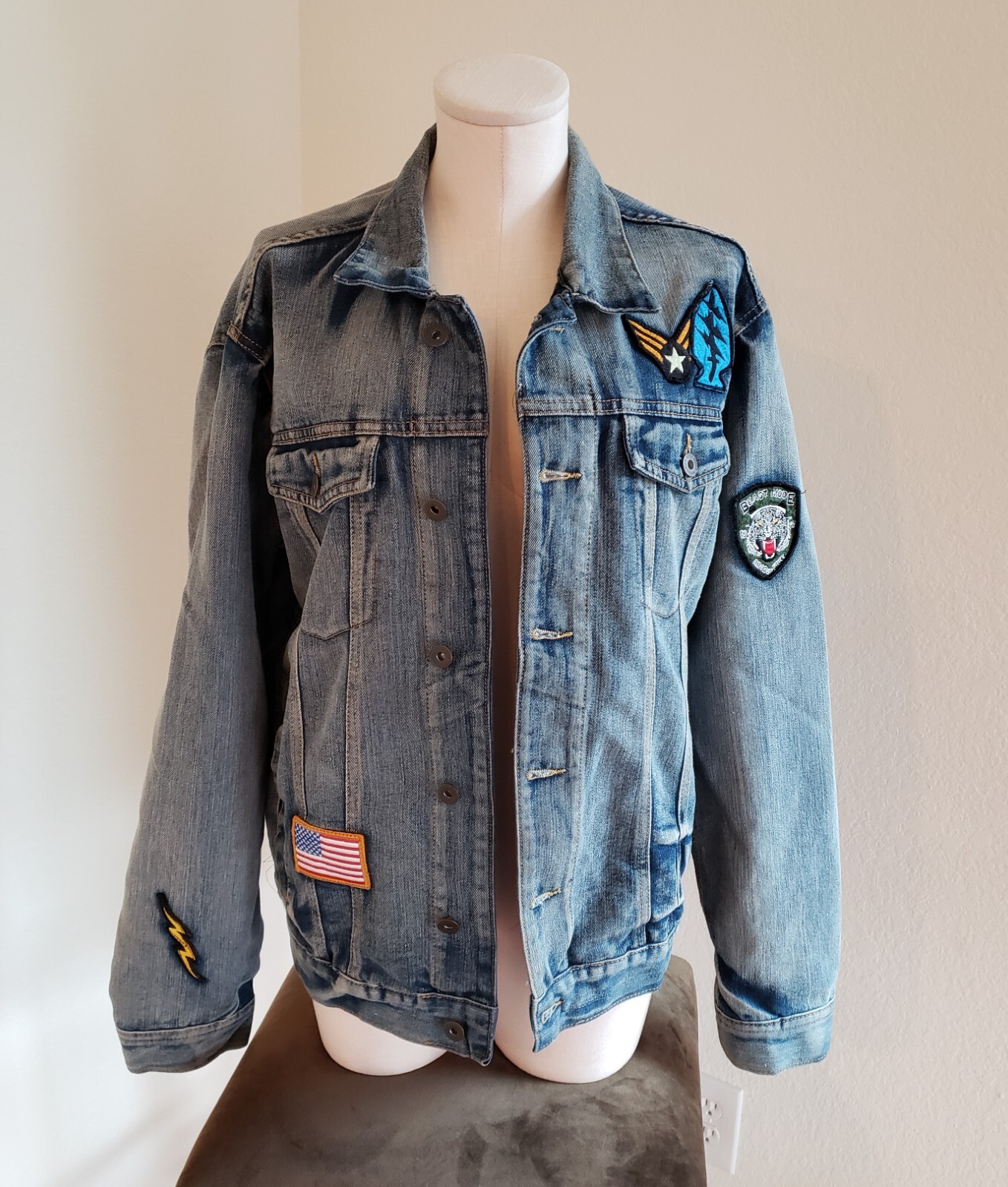 Snake Denim Jacket Sサイズ Supreme HYSTERIC GLAMOUR Snake Denim Trucker Jacket (SS21