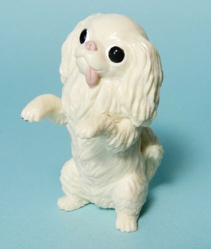 Kitan Club Japanese Chin Dog White color cute mini figure US seller new
