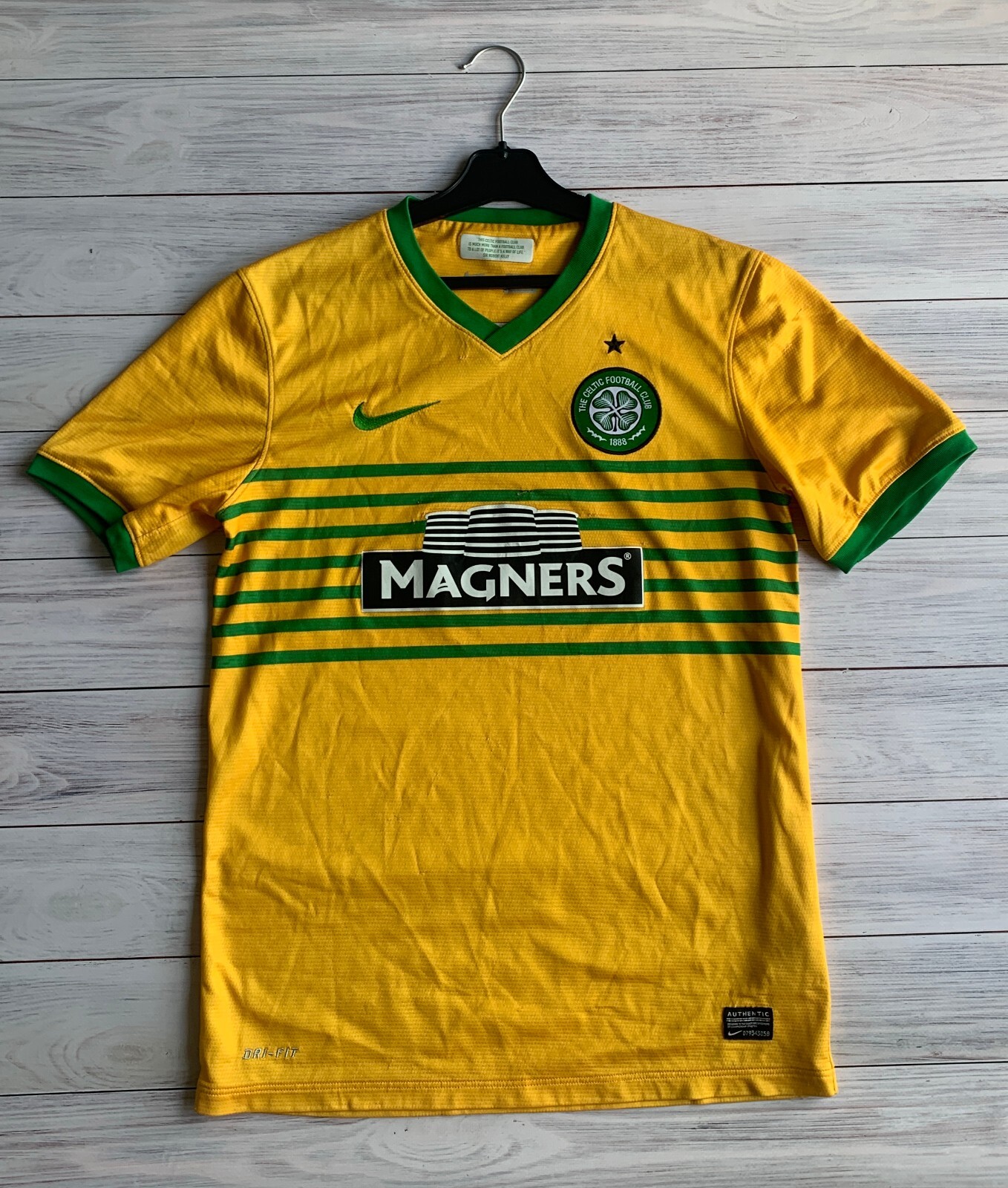 Celtic 2013 - 2014 Away football shirt jersey Nike size S | eBay