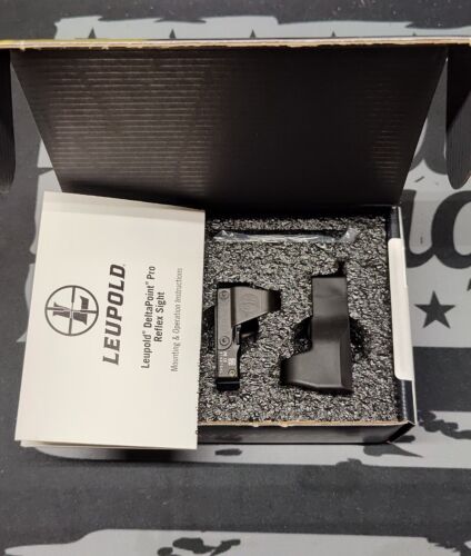Leupold DeltaPoint Pro Reflex Sight 2.5 MOA Dot Reticle Leupold DeltaPoint Pro Reflex Sight 2.5 MOA Dot Reticle