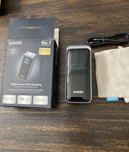 Anker Prime 20000mAh Power Bank 200W 3-Port Multi-Device