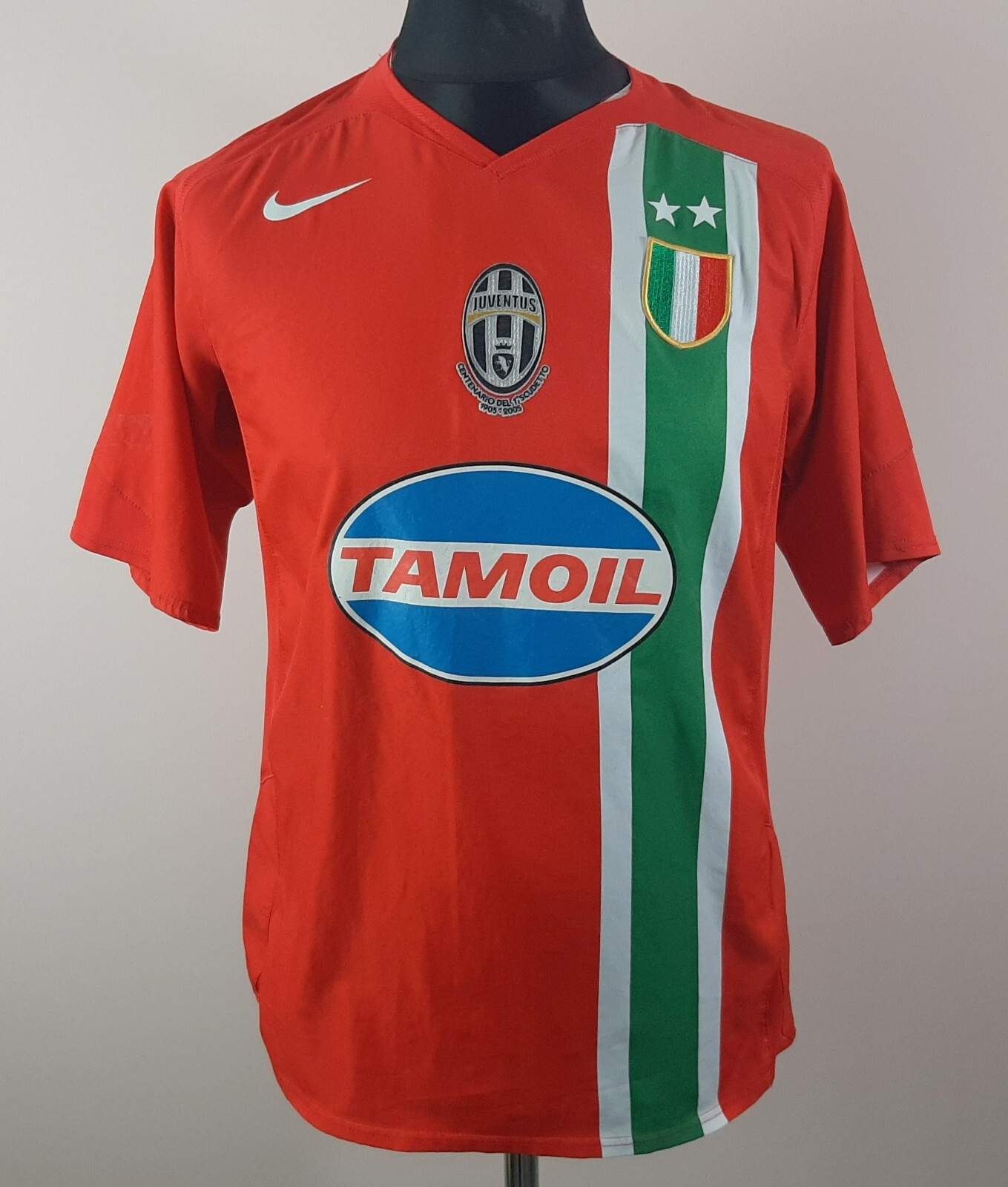 Juventus 2005/2006 NIKE Away Centenary Shirt Men's Size S