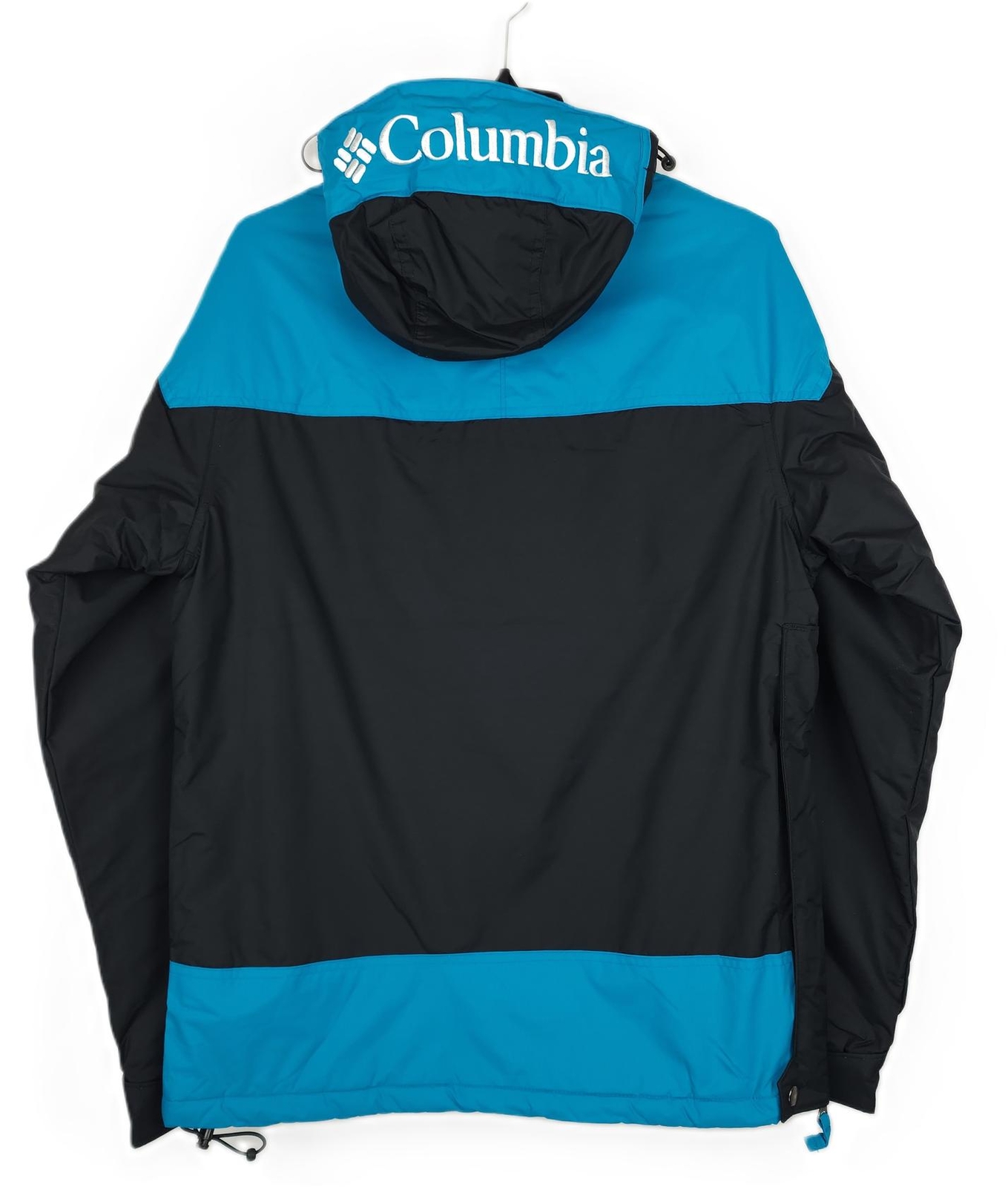 Columbia Men's Challenger 1/2 Zip Pullover Jacket Black/Fjord Blue