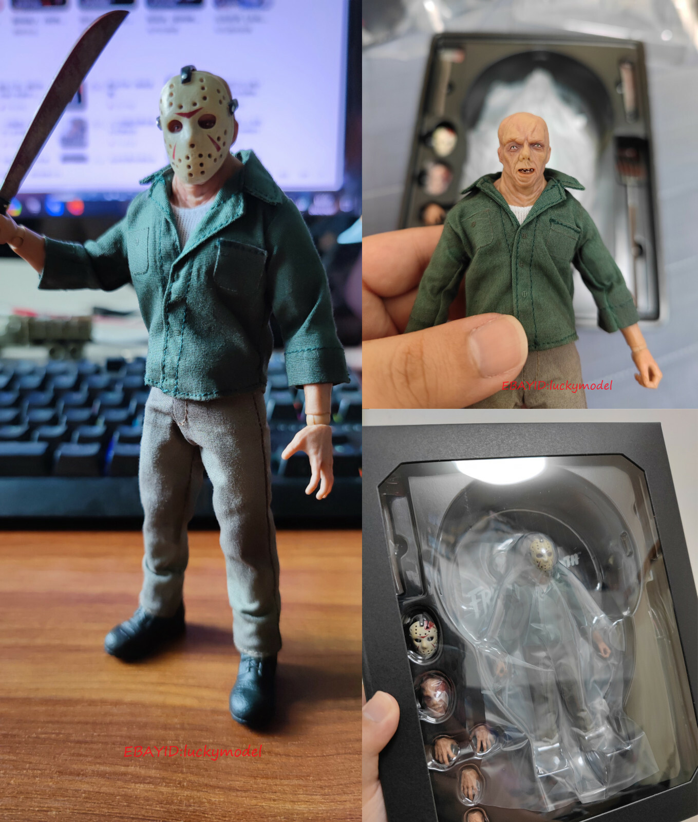 Mezco ONE:12《Friday the 13th》Jason Voorhees Action Figure Mezco ONE:12《Friday the 13th》Jason Voorhees Action Figure