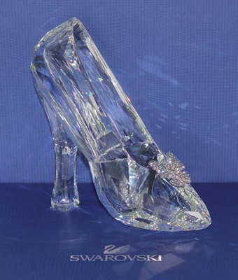 swarovski crystal cinderella slipper