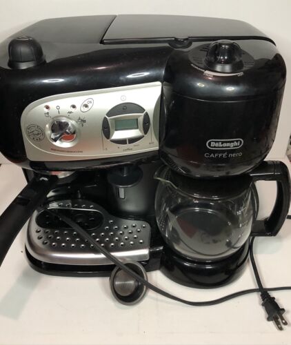 DeLonghi Combo Espresso Coffee Maker BCO-264B Used Tested