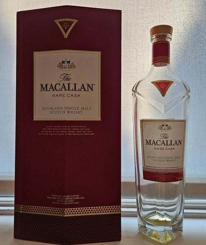 The Macallan Rare Cask Single Malt Scotch Whisky Empty Box The Macallan Rare Cask Single Malt Scotch Whisky Empty Box