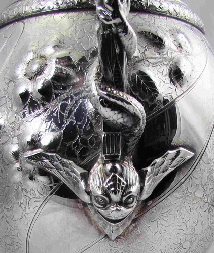 Antique Reed & Barton Silver Plated Pitcher & Wash Bowl from The Gilded Age