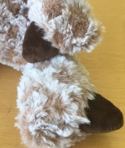 Jellycat Junglie Bunglie Giraffe Spotted Plush Stuffed Animal  Shaggy Brown Tan