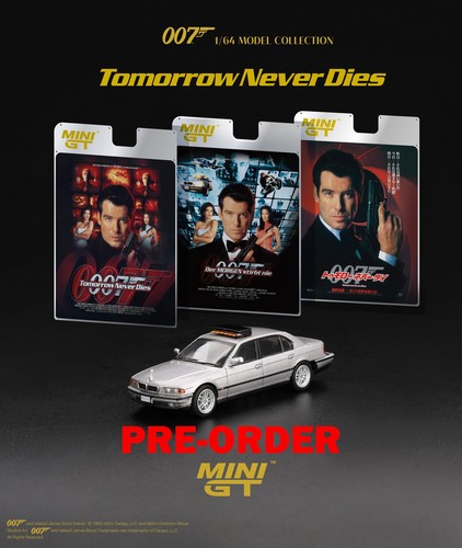 ミニカー 007 Tomorrow Never Dies BMW 750iL 1/24 CC05105 Corgi | James Bond BMW 750iL 'Tomorrow Never Dies