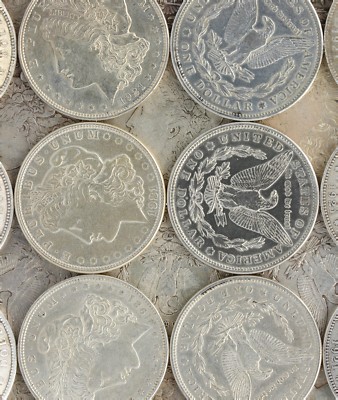 1921 Silver Morgan Dollar Cull Lot of 1,000 Quality Coins at a Great Price