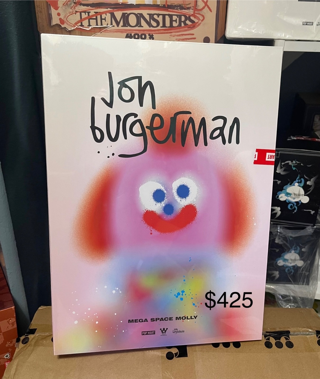 Mega Space Molly 400% Jon Burgerman | eBay