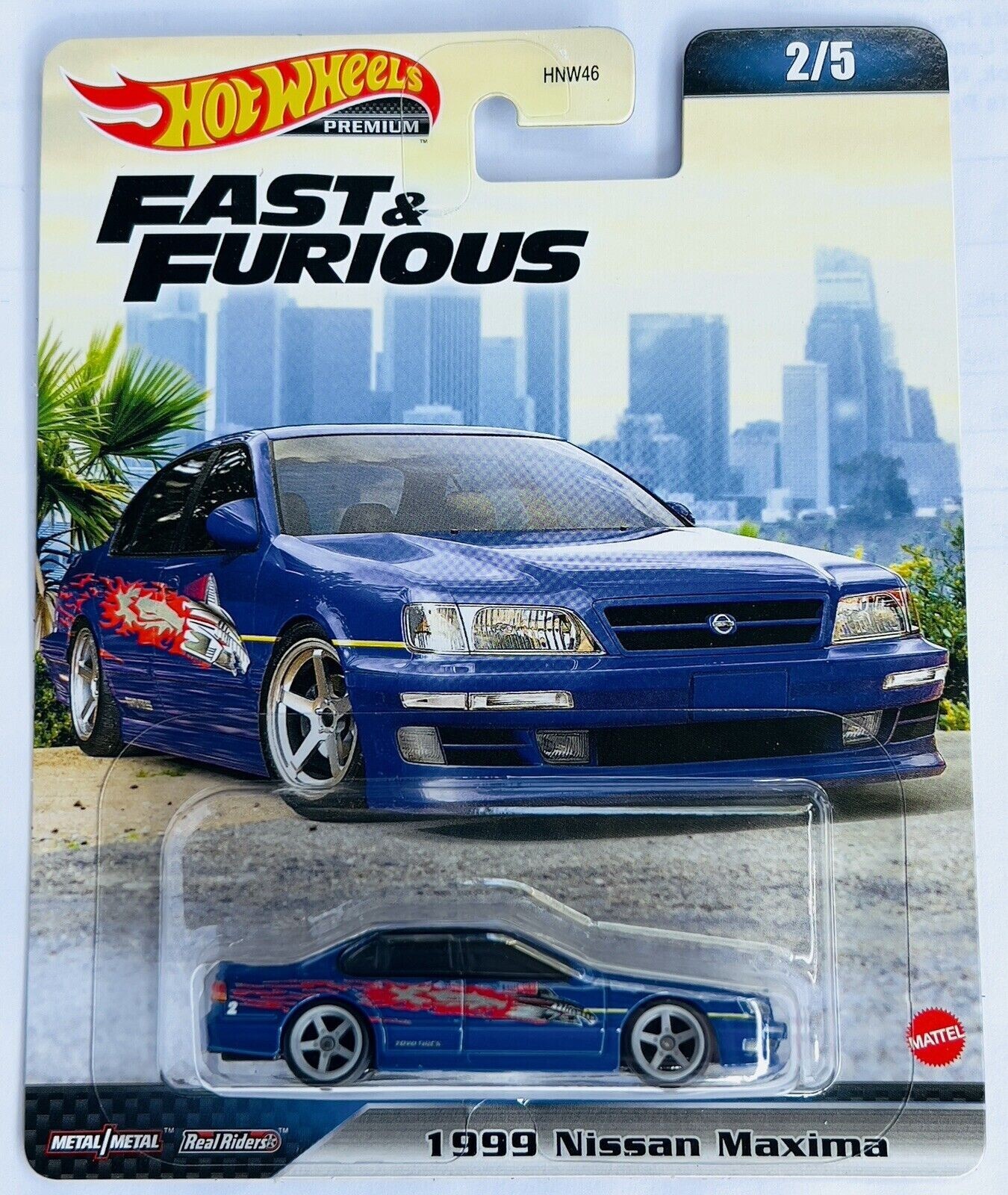 1999 Nissan Maxima * 2023 Hot Wheels Fast & Furious Case C