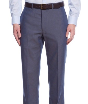 

Calvin Klein Extreme X Slim Fit Синие моющиеся классические брюки с плоской передней частью и пиндотами, Синий
