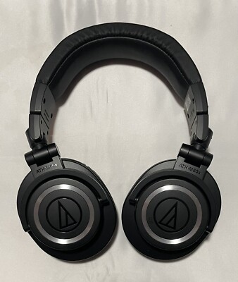 Audio-Technica ATH-M50xBT2 Wireless Bluetooth Over-Ear Headphones. Black.