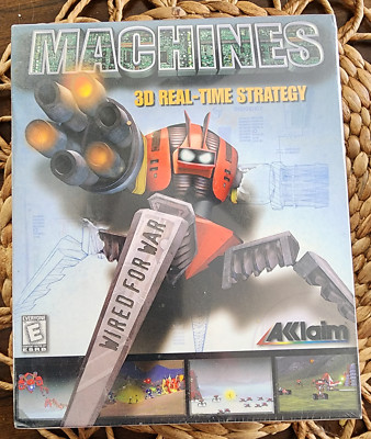 Machines (PC CD) New US Retail Store Big Boxed Edition Sealed As Shown