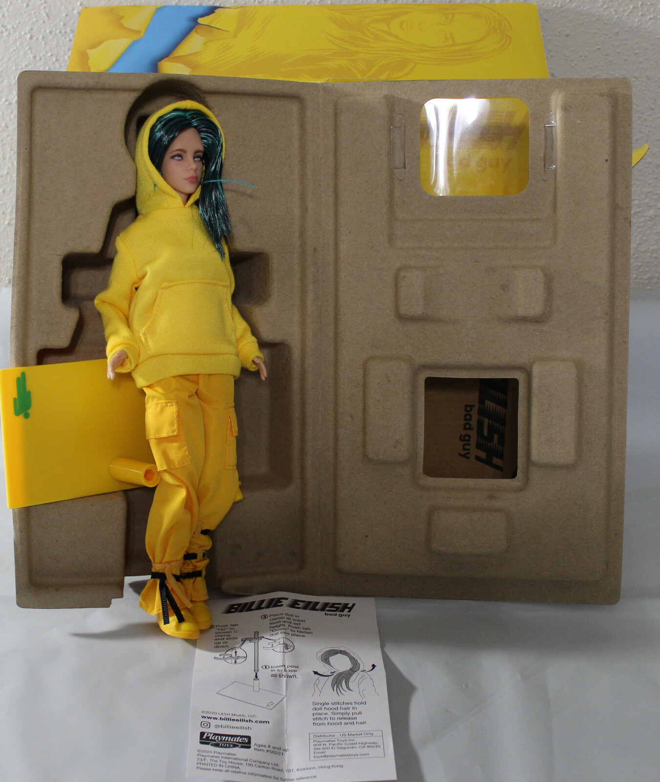 Billie Eilish Bad Guy フィギュア　新品未開封 Billie Eilish Bad Guy 10.5