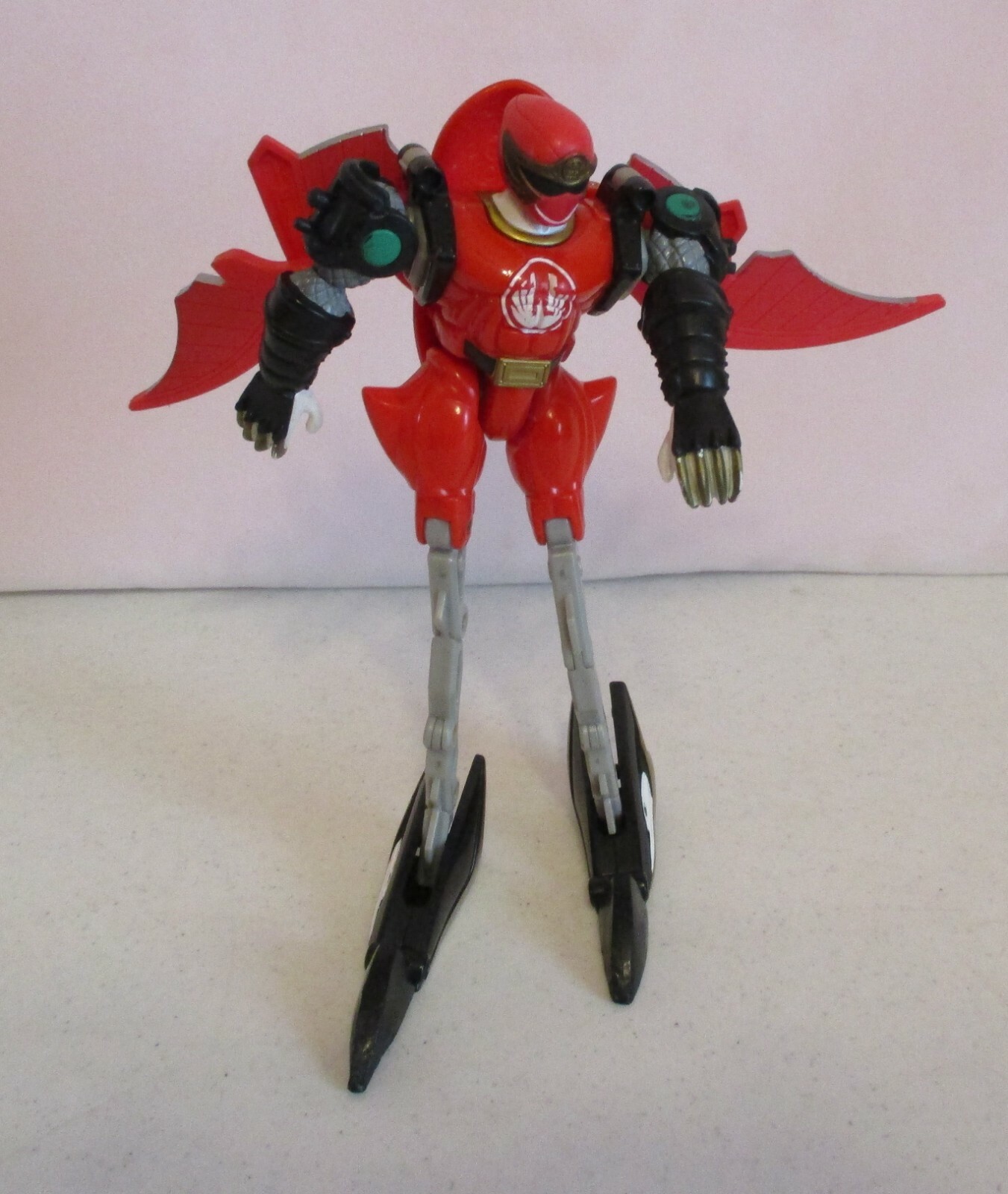 Power Rangers-Ninja Storm-Red Wind-Triple Zord-Morphin