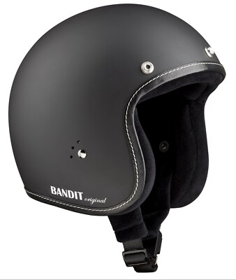 セキュリティ・セーフティ BANDIT XXR Bandit XXR Black Matte Motorcycle Helmet - helmade