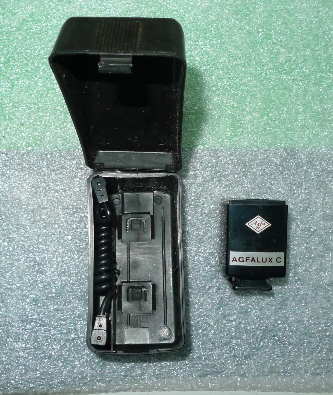 Купить Вспышки Vintage Agfa Agfalux C Camera Flash Cube Adapter w/Case