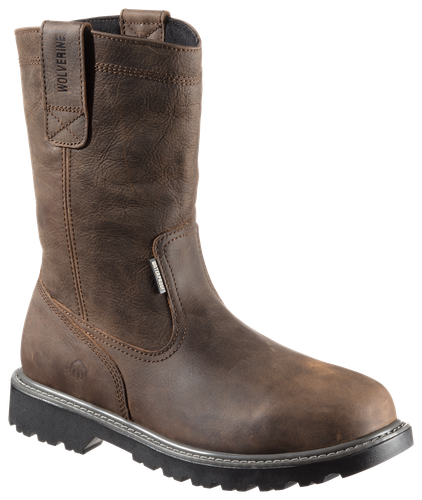 Wolverine Men's Floorhand 10" Waterproof Soft Toe Wellington Work Boots