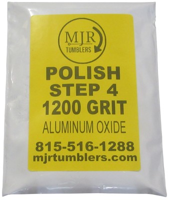 1/2lb Super Polish 1200X Aluminum Oxide Rock Grit Tumbling Media Lapidary use