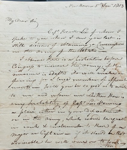 ELI WHITNEY LETTER SIGNED / AUTOGRAPH RARE WITH COA AUTHENTIC!